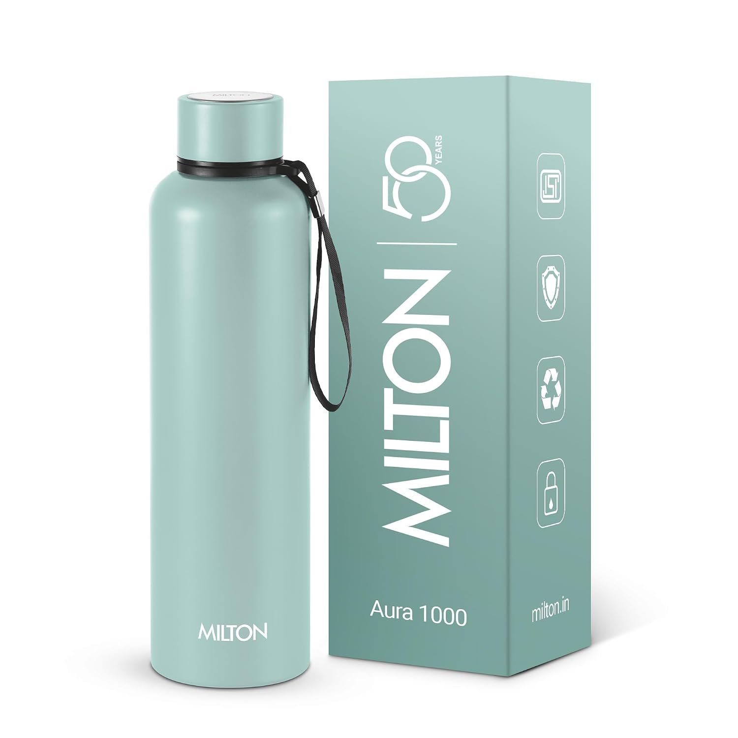 Milton Aura 1000 Thermosteel Water Bottle