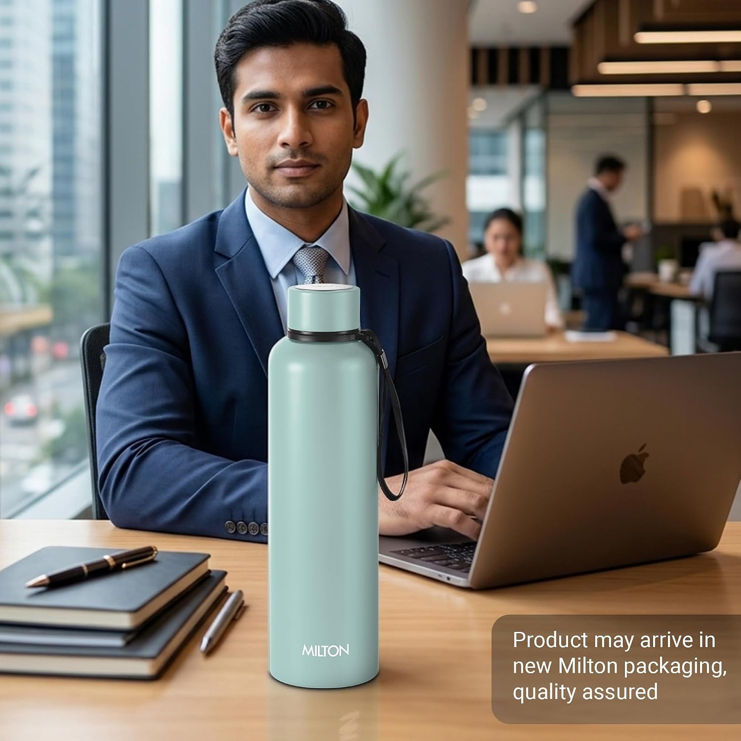 Milton Aura 1000 Thermosteel Water Bottle - Image 9